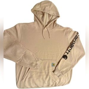 Pink Salmon loose mid weigh Hoodie